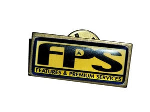 Vintage FPS Features and Premium Services AOL America On Line Employee lapel Pin - Picture 1 of 5