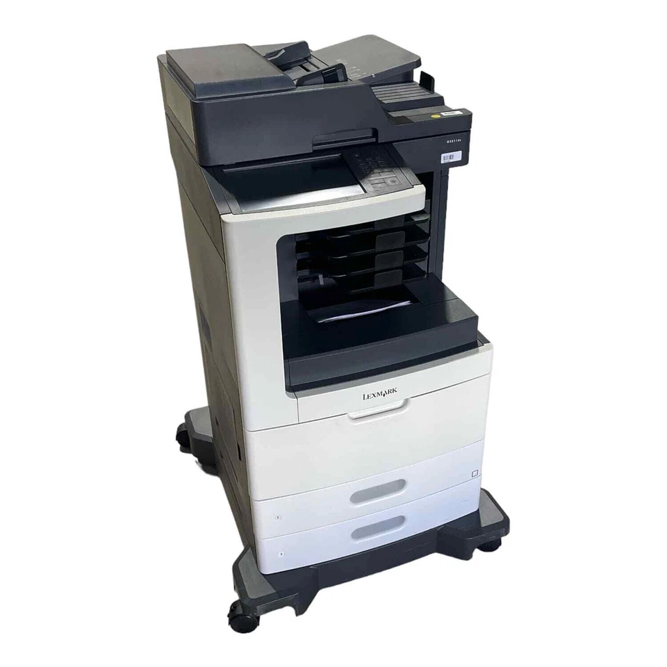 Lexmark MX811de 480.500 Seiten 4x Mailbox Multifunktionsgerät FAX 60ppm B-Ware - Bild 1 von 1