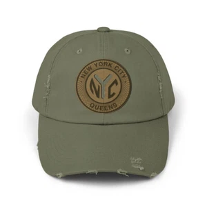 Gorra NYC Queens Token New York City unisex desgastada - Imagen 1 de 24