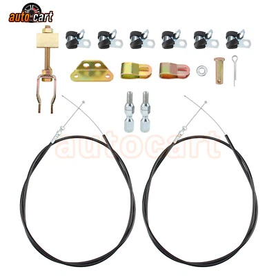 Rear Parking Brake Emergency Brake Cable For 1967-1972 Chevrolet C10 Pickup 4.8L - Image 1 of 4
