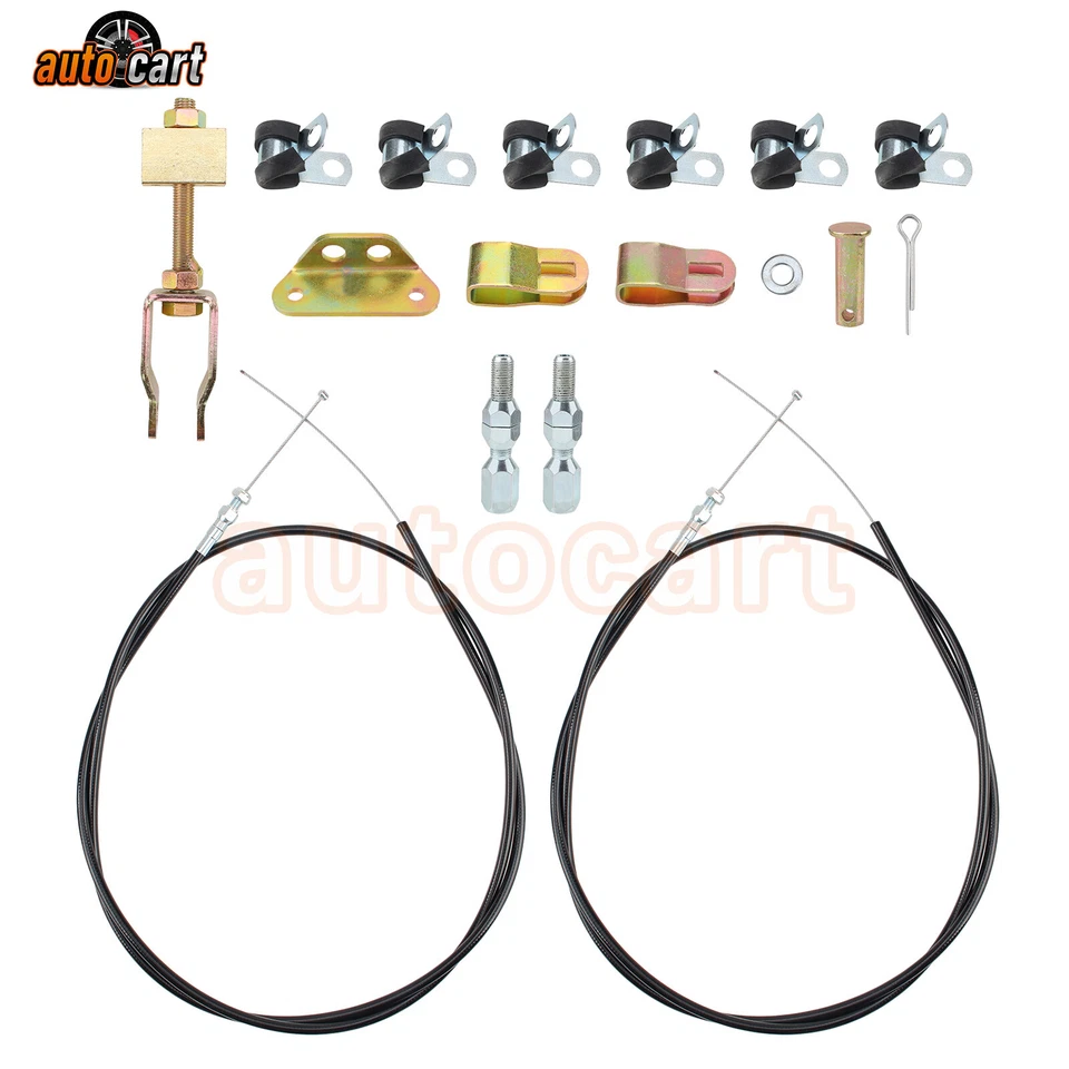 Rear Parking Brake Emergency Brake Cable For 1950-1960 Chevrolet Truck 4.3L 5.7L - Image 1 of 4