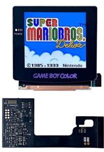 Game Boy Color FunnyPlaying Q5 1.0 2.0 2.5D Laminated IPS Kit Gameboy Color GBC - Picture 1 of 17