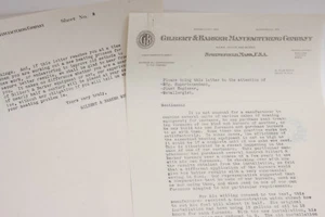 1927 Lamson Goodnow Gilbert Barker Mfg Springfield MA Ad Letter Ephemera L29F - Picture 1 of 1