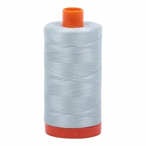 Aurifil Mako 50 wt Cotton Thread - 1422 yds - Light Grey Blue - Picture 1 of 1