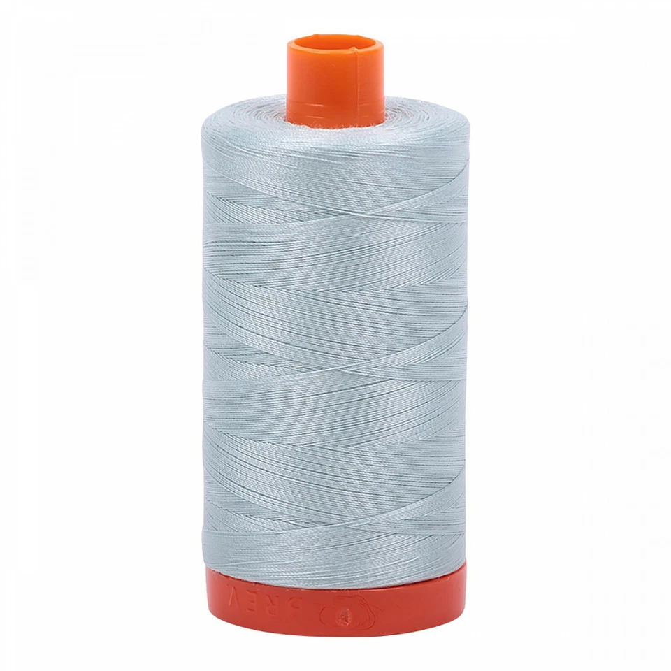 Aurifil Mako 50 wt Cotton Thread - 1422 yds - Light Grey Blue - Image 1 of 1