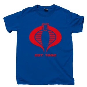 Cobra T Shirt Commander BATS Viper Baroness Zartan Storm Shadow Firefly Figure - Picture 1 of 15