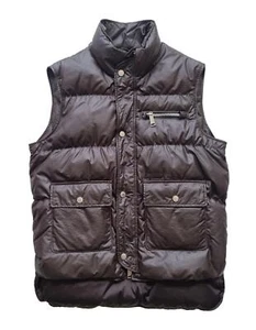 Dsquared2 men's sleeveless down jacket S71FB0150 brown size 48 - Picture 1 of 6