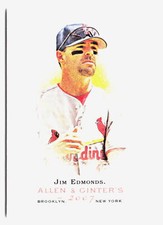 2007 Topps Allen & Ginter Jim Edmonds St. Louis Cardinals #263