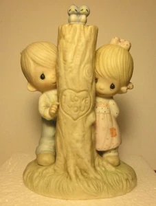 VINTAGE 1979 Precious Moments "Thee I Love" E-3116 Figurine - Picture 1 of 4
