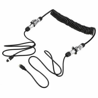 Cable bobina Suzi flexible elástico desmontable 4 PIN a cámara para remolque de camión - Imagen 1 de 4