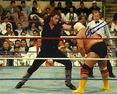 Фотография с автографом Эрла Хебнера 8x10 AEW TNA WWF WWE фотография с Гробовщиком Дасти Родсом - Изображение 1 из 4