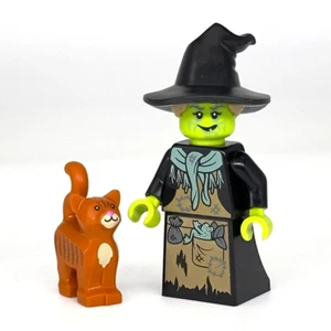 Lego grüne Hexe mit Katze Minifigur 2024 BAM Halloween Schürze - NEU - Bild 1 von 2