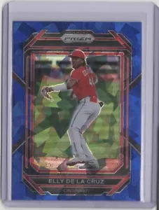Panini Prizm Prizms Blue Ice #92 2023 Elly De La Cruz - Imagen 1 de 2