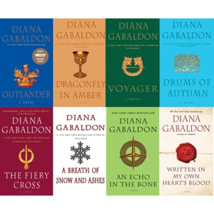 Outlander Series - Complete Set of 8 Books by Diana Gabaldon (Mass Market Size) - Picture 1 of 9