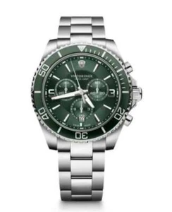 Nuevo Victorinox Swiss Army Maverick Cronógrafo Cuarzo Verde Reloj Hombre 241946 - Imagen 1 de 1