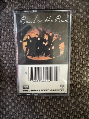 Paul McCartney & Wings Band On The Run Columbia  Stereo Cassette Tape VG Cond  - Image 1 of 3