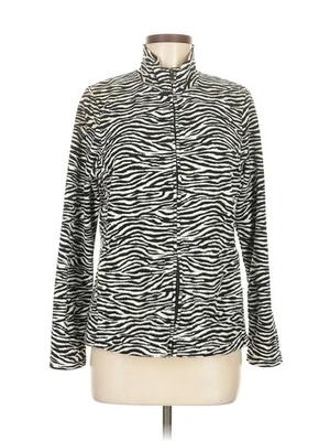 Chaqueta deportiva Rafaella plateada para mujer M Foto 1 de 4