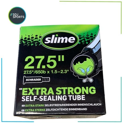 Slime Inner Tube 27.5 Smart Self Healing 650b Bike 27.5 x 1.5-2.3 Schrader Valve - Image 1 of 3