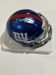 BECKETT COA JAXSON DART Signed Autographed New York Giants Football Mini Helmet - Picture 1 of 2