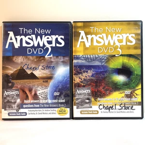 THE NEW ANSWERS DVD 2 & 3 (DVD) Christian Religion Educational - Picture 1 of 9