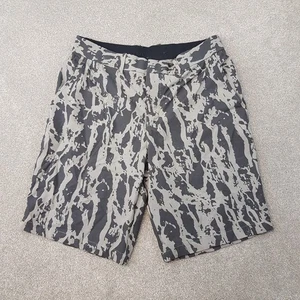 Nike Herren Shorts 32 Medium grau Tarnmuster Stretch Dri-Fit Golf sportlich Standard - Bild 1 von 9