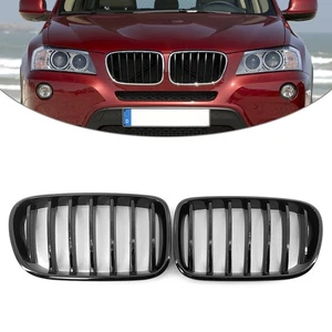 Front Radiator Kidney Grille FIT For BMW X3 F25 2009-2017 51117237422 - Picture 1 of 11