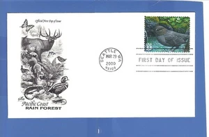 First Day Issue Pacific Coast Rain Forest 2000 FDC - Picture 1 of 1