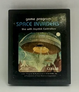Space Invaders (ATARI 2600) Picture Label Game Cartridge Only, Works - Picture 1 of 3