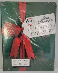 Walt Disney Christmas Treasury 1978 libro vintage sellado de fábrica Abbeville Press - Imagen 1 de 3