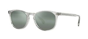 Oliver Peoples FINLEY ESQ. SUN OV 5298SU Black Diamond/Steal Shaded Sunglasses