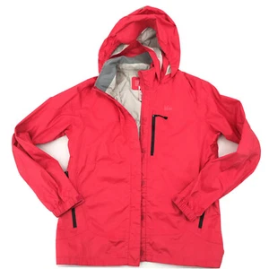 REI Full Zip Windbreaker Jacket Water Resistant Roll In Hood Girls XL Women’s M - Picture 1 of 12