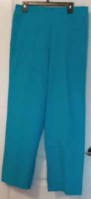 NWT WOMAN ALFRED DUNNER CLASSIC PULL ON PANT Size 14 Comfort Waist Pocket Cotton - Image 1 of 4