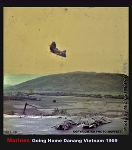 Vietnam Marines Going Home Hill 10 1969 photo by Michael Moffett - Picture 1 of 3