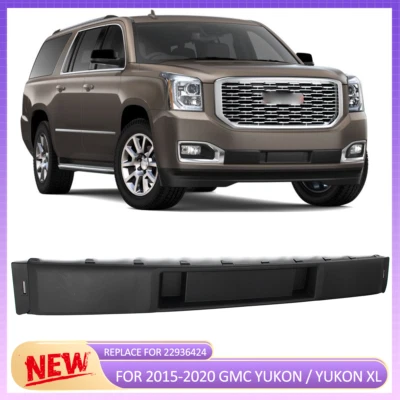 New Front Bumper Cover Molding Black For 2015-2020 GMC Yukon & Yukon XL 22936424 - Image 1 of 4
