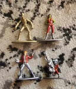 Guardians OT Galaxy Marvel*Mini Figure Lot Of (4)*Nano Metalfigs*Jada Toys*MCU* - Picture 1 of 12