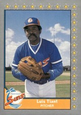 1990 Pacific Senior League #77 Luis Tiant - Gold Coast Suns