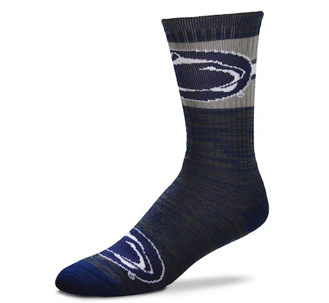 Penn State Nitanny Lions Navy RMC First String Crew Socks Cover