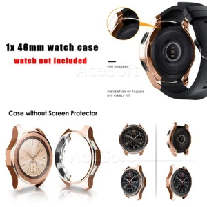 Odporny na wstrząsy 46mm Smartwatch Shell Cover do Samsung Gear S3 Frontier SM-R765V USA - Zdjęcie 1 z 1