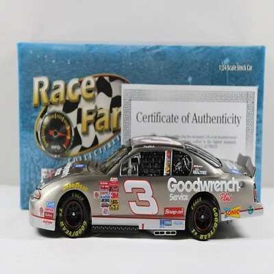 DALE EARNHARDT 2001 BRUSHED METAL #3 GM GOODWRENCH SERVICE W/SONIC CHEVY XRARE!! - Image 1 of 4