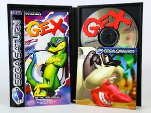 Sega Saturn OVP PAL GEX Sehr Gut mit Anleitung Getestet - Bild 1 von 4