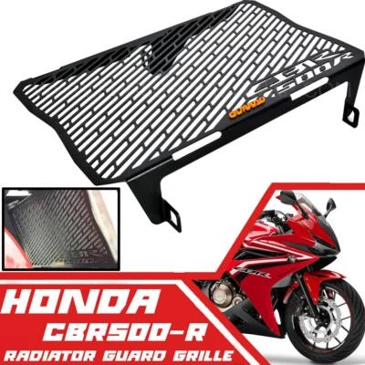 Radiator Guard Grille Black Protector Guardo For Honda CBR500R 2016 2017 2018 - image 1 of 4