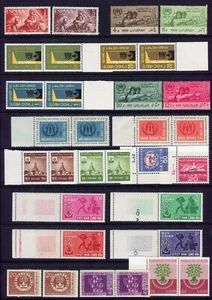 1960 Refugee Year Lot MNH + FDC - Picture 1 of 4