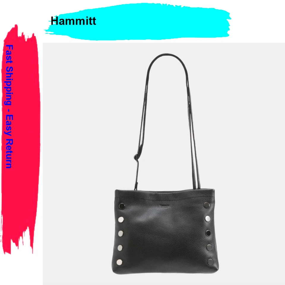 Hammitt Duke Women's Triple Compartment Crossbody Bag Black One Size