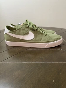 Nike Court Legacy Canvas Size 12 Men’s Alligator CW6539-301 Green - Picture 1 of 7