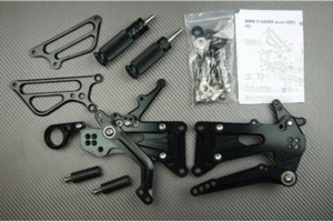 Black Complete kit of Rearsets Specific for BMW S1000R K47 2014-2016 - Picture 1 of 1