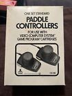Atari 2600 Cx-30 Paddle Controllers Pair W/ Original Box