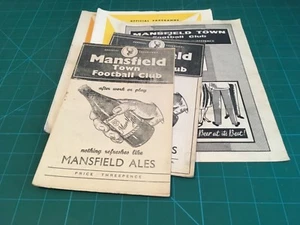 MANSFIELD v DARLINGTON - verschiedene von 1966/67 bis 1995/95 - Select Pgm Required - Bild 1 von 1