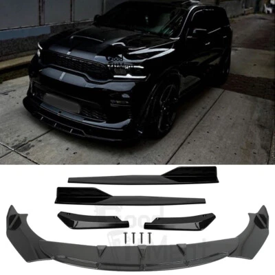 For Dodge Durango 1998-2024 Front Rear Bumper Lip Body Kit Splitter Side Skirt - Image 1 of 4