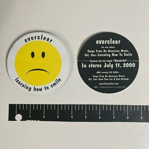 EVERCLEAR LEARNING HOW TO SMILE CD/LP RARE PROMO STICKER Record Store - Picture 1 of 1