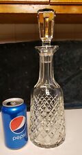 Waterford Crystal Cut Glass Decanter. Waterford Crystal Alana Decanter. 13-1/4"